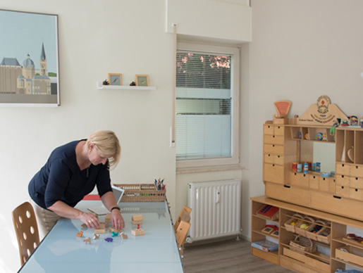 Bild Praxis Logopädie Aachen Oye-Holl - Behandlungszimmer Praxis Logopädie Aachen Oye-Holl